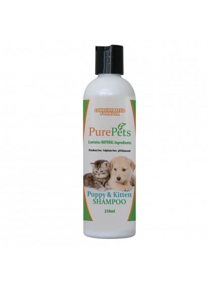 Pure Pets Puppy and Kitten Shampoo Concentrated Formula